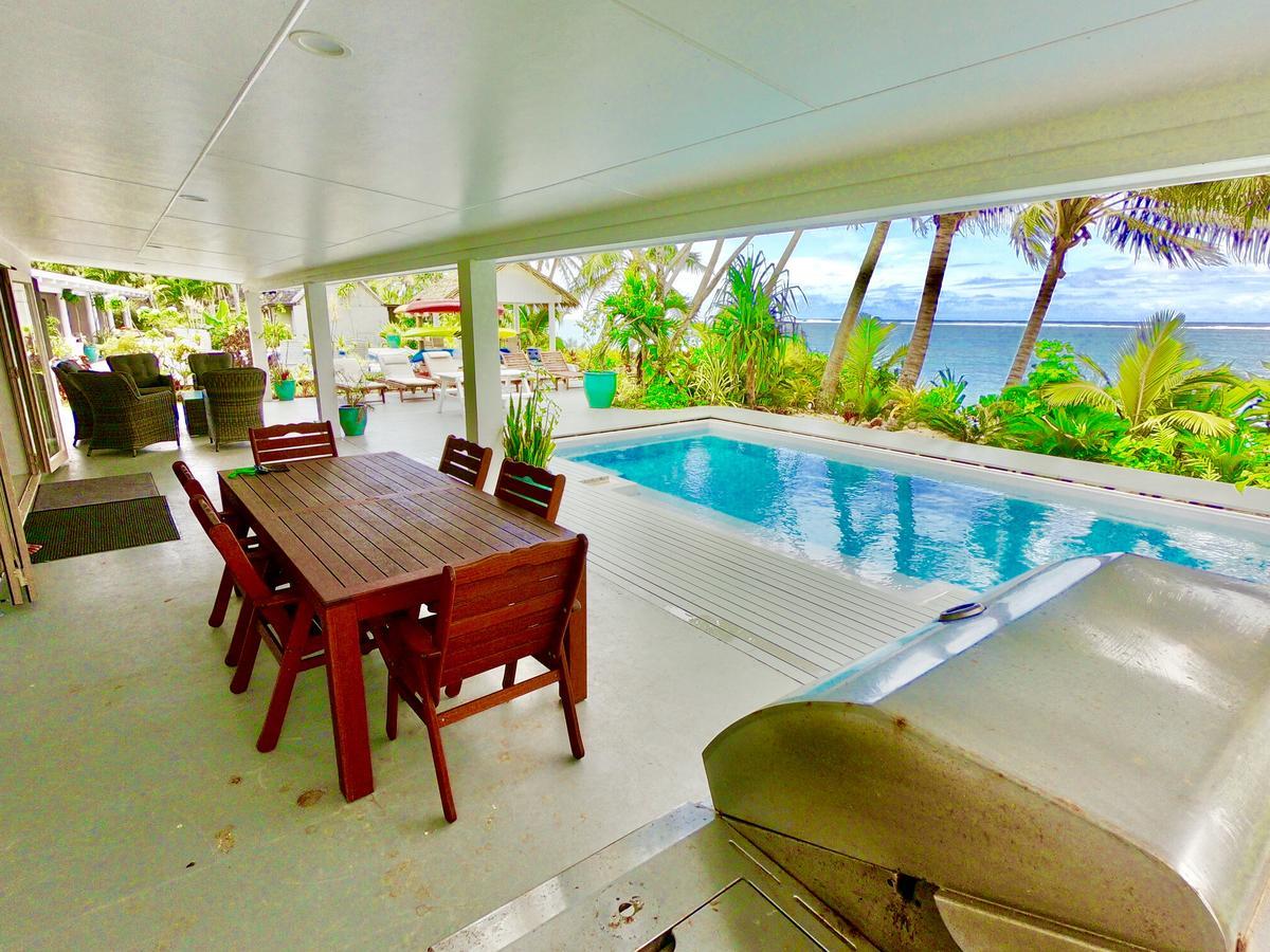 Natura Beach Pool 2 Holiday home Rarotonga
